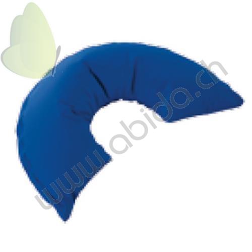 KISSEN IN C-FORM (90 x 20 ø cm) - Für alle Lagerungspositionen im Sitzen und Liegen geeignet - Gefüllt mit Polystyrol-Mikroperlen - Wasserfester und resistenter Bezug - Pflegeleicht