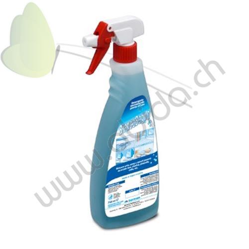 BIANCOBAGNO - Detergente (0.75 Kg) anticalcare per la pulizia quotidiana di lavandini, water, sanitari in genere. Pronto all’uso. (Il cartone contiene 6 detergenti)