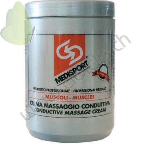 Feuchtigkeitscreme leicht und neutral (1000 ml) speziell für Massagen mit elektrisch gleitende Eigenschaften