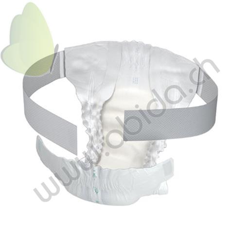 ATTENDS FLEX 9S - EINLAGEN SUPER (Saugstärke 3 Tropfen) (Small 60-85 cm) - Mit praktischem Gürtelverschluss bei starker Harn- und Stuhlinkontinenz - Bequem und diskret - Geeignet für sensible Haut (1 Konf. 26 Stück)