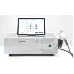 ShockWave 2000 Med Line: Dispositivo a onde d'urto radiali con manipolo ergonomico Ergowave, tablet touch screen 11" per selezione protocolli, pressione 1-5 Bar, frequenza 1-20Hz, fino a 9900 colpi impostabili.